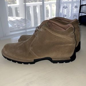 Cole Haan suede leather ankle boots
